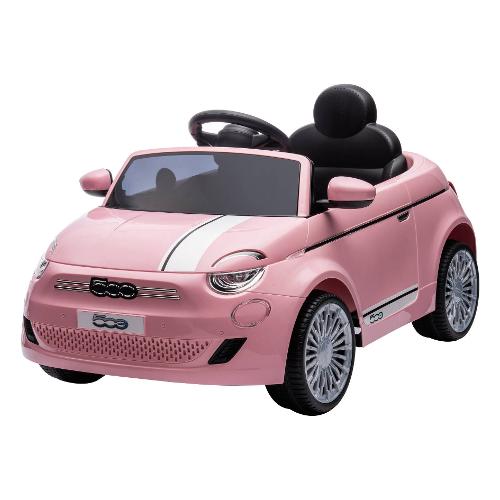 Globo Auto elettrica Fiat 500e 12V RC (97,5x32cm) ESPIDKO Rosa 42121