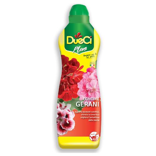 Dueci Concime liquido PLUS Liquido Gerani 1,0 kg Y200511