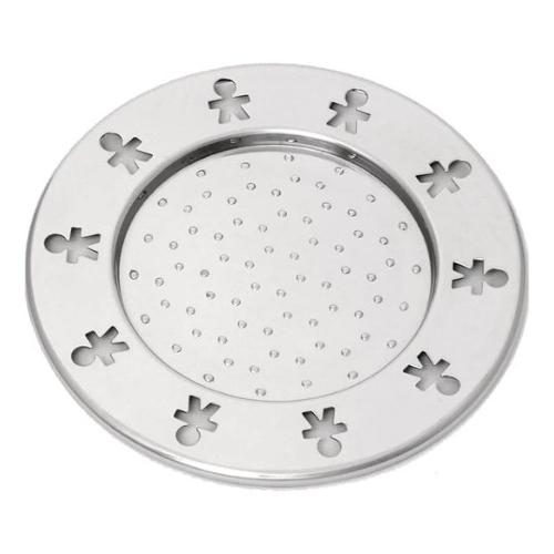 Alessi Sottobottiglia antiventosa (15cm) GIROTONDO Cromo lucido AKK80 15