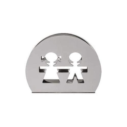 Alessi Porta tovaglioli (11x3cm) GIROTONDO Cromo lucido AKK51