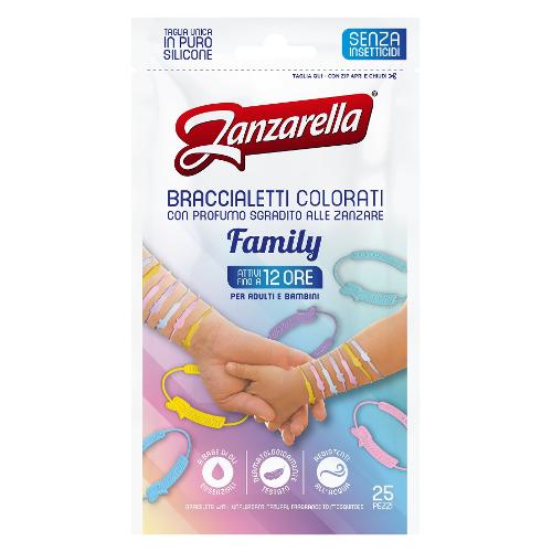 Zanzarella Bracciale antizanzare Family  25 pz 1919300