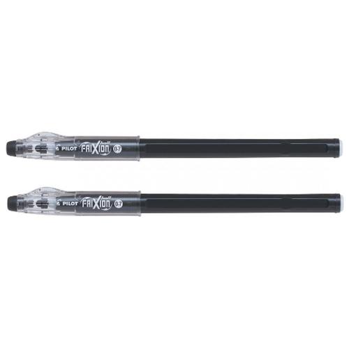 Penne cancellabili Ball Sticks FRIXION 2 pz Nero gel tratto Medio - 0,7 mm  3802746