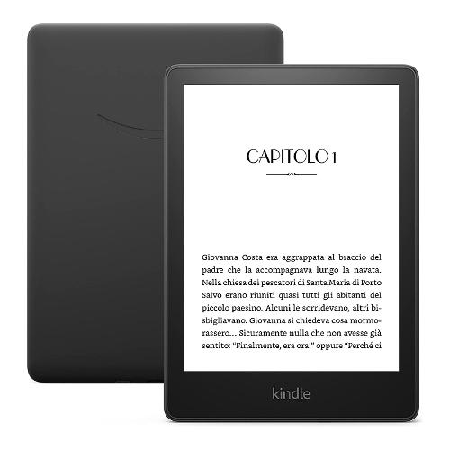 Amazon Ebook 6,8" KINDLE Paperwhite 11 Generazione con pubblicità Black 16GB B09TMP5Y2S
