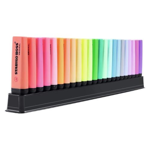 Stabilo Set evidenziatori BOSS ORIGINAL Arty Desk Colori assortiti 7023 01 5 20 23 pz con supporto plastico