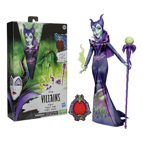 Hasbro Bambola Malefica fashion doll (28cm) DISNEY VILLAINS Assortito F4561
