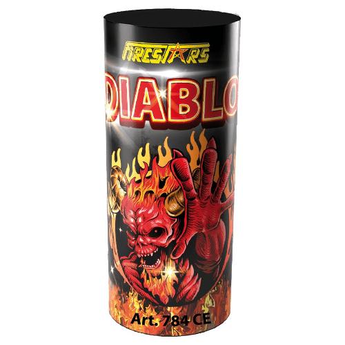 Firestars Giochi pirici 1 pz Fontana Diablo CE 784 (10x24 cm)