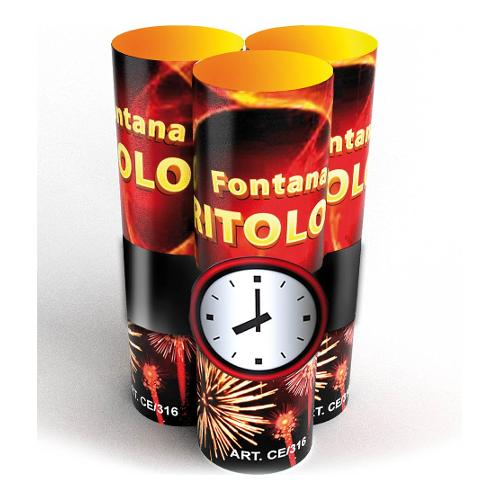 Firestars Giochi pirici 1 pz Fontana Tritolo CE 316 (10x15 cm)