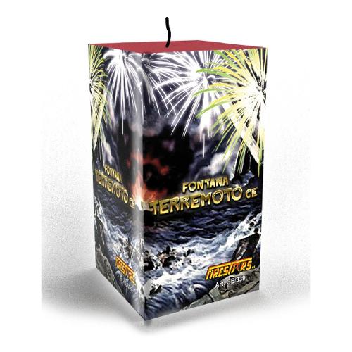 Firestars Giochi pirici 1 pz Fontana Terremoto CE 339