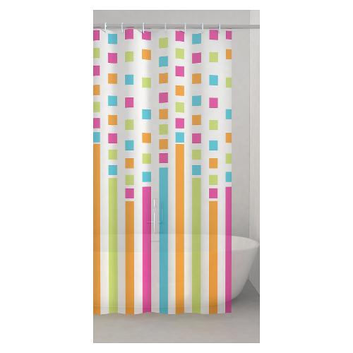 Gedy Tenda doccia in plastica PARTY (180x200 cm) Multicolor TVI 1330 0183