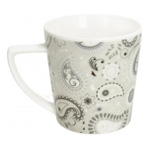 Brandani Tazza mug Porcellana (250ml) SHANTI Sabbia decorato 52836
