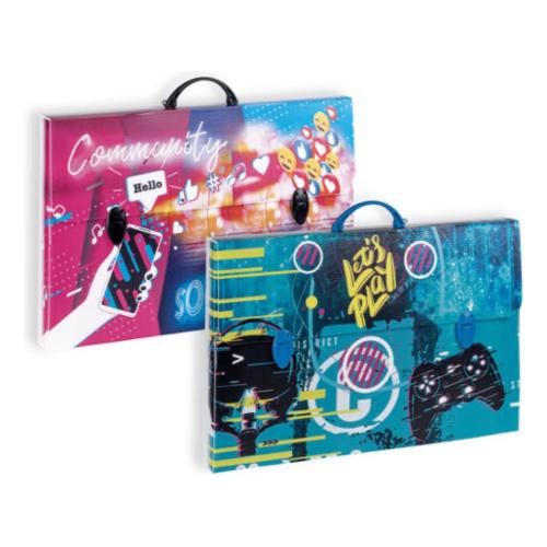 Favorit Valigetta porta documenti A3 (56,5x36,5x5,5cm) SOCIAL assortito 400174617