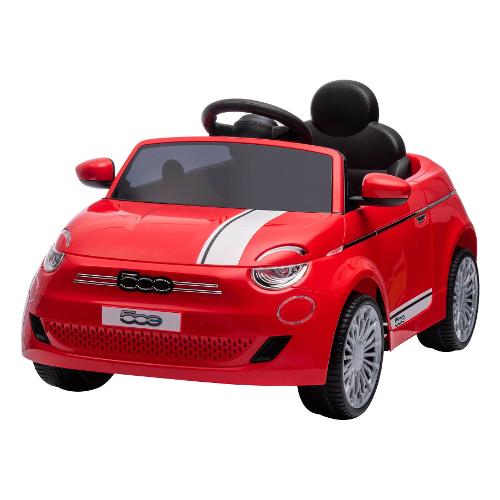 Globo Auto elettrica Fiat 500e 12V RC (97,5x54cm) ESPIDKO Rosso 42120