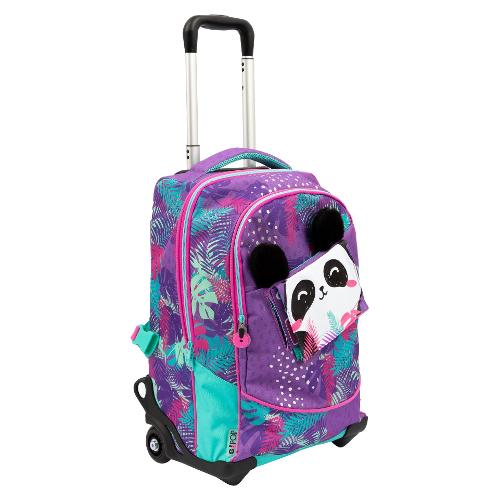 Zaino trolley Pandastic GOPOP Viola e Lilla GG9Q3210