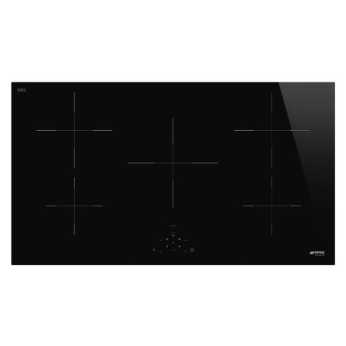 Smeg Piano cottura induzione 5 zone UNIVERSALE Black (90cm) SI2951D