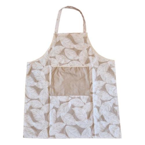 Olibò Grembiule cucina PINETO con pettorina Beige 700201 PINBE