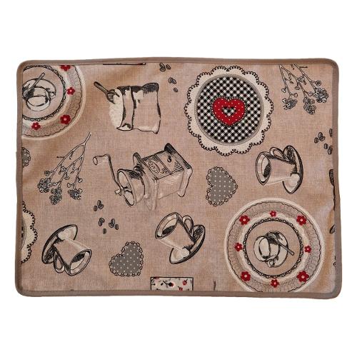 Olibò Tovaglietta CUSINE Grigio (45x30cm) 400000 CUGR
