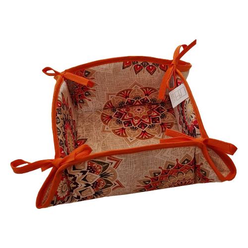 Olibò Porta pane (25x25cm) cestino HANOI Rosso