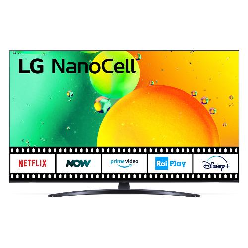 Lg Tv 65" ( LED ) WebOS SERIE NANO76 Smart TV UHD Ashed blue 65NANO766QA API