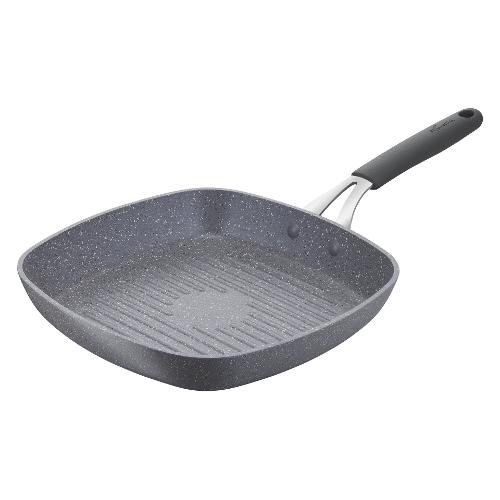 MASTERCLASS Padella in Ceramica Antiaderente, Grigio/Nero, 30 cm :  : Casa e cucina