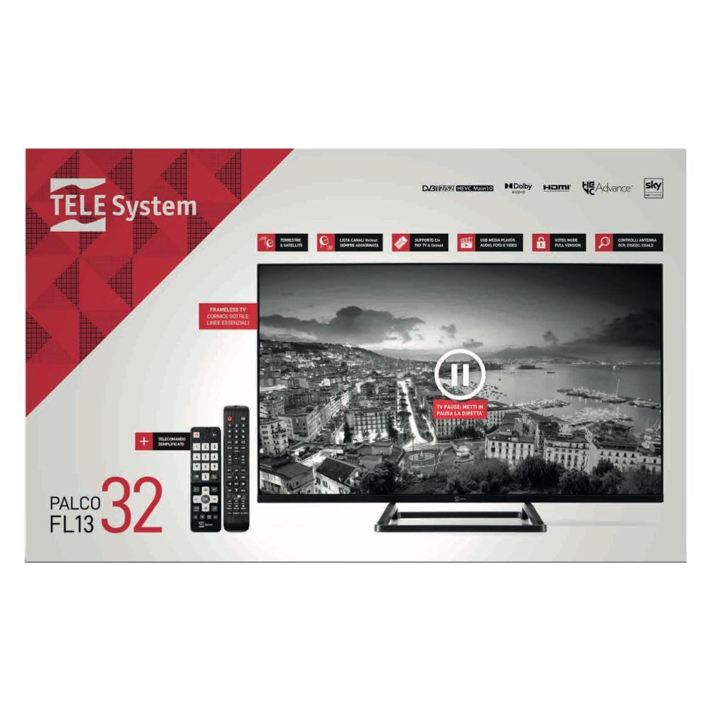 TV 40 pollici Full HD frameless - PALCO40 FHD FL13 - TELE System