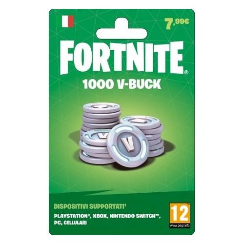 Epic Games Old Servizio Epic Games FORTNITE Carta 1000 V Bucks