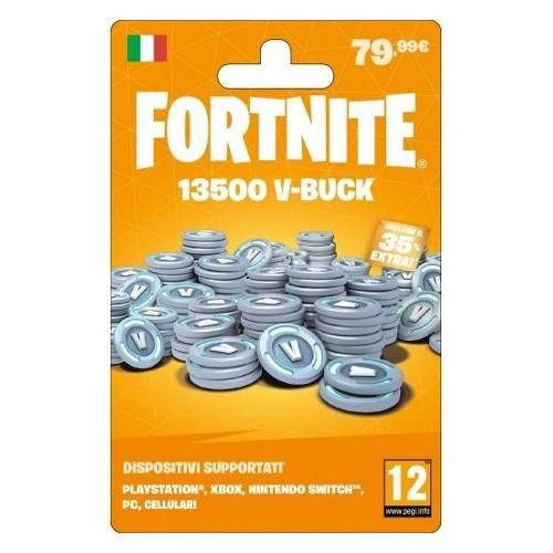 Epic Games Old Servizio Epic Games FORTNITE Carta 13500 V Bucks