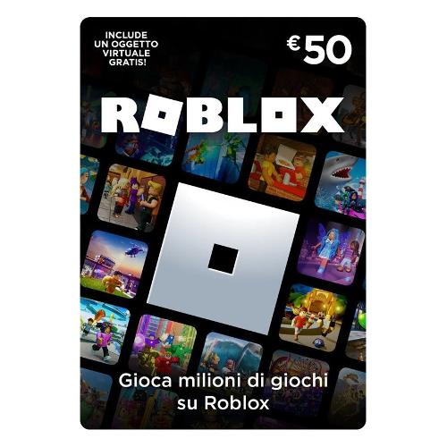 Roblox Ricarica videogioco Carta Roblox 50 Euro