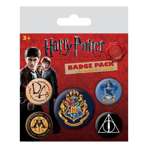 Gadget HARRY POTTER 5 Spille Badge Pack BP80485