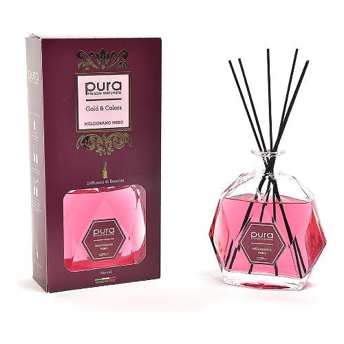 Mercury Profumatore a sticks (700ml) Melograno nero PURA GOLD&COLORS 56003