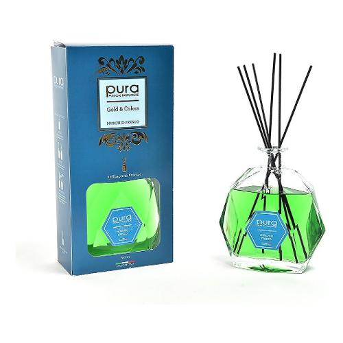 Mercury Profumatore a sticks (700ml) Muschio Fresco PURA GOLD&COLORS 56010
