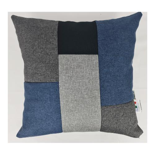 Casa Così Cuscino arredo MOSAICO Bombato Grigio (50x50cm) H0411 120167