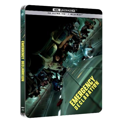 Plaion Blu Ray 4K Emergency Declaration (Edizione Steelbook) (4K Uhd+Blu Ray) - Han Jae-rim 1070772