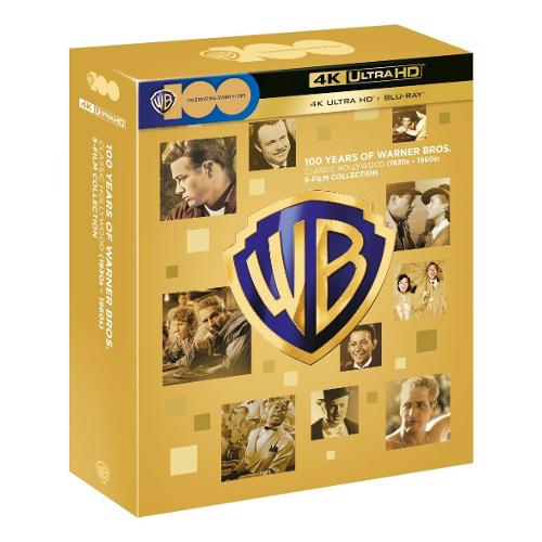 Warner Entertainment Blu Ray 4K Warner Bros 100 Classic Hollywood Collection (5 4K Ultra Hd+5 Blu Ray) - 32720