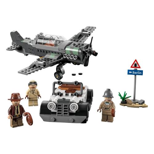 LEGO L'inseguimento dell'aereo a elica ( 387 pz ) INDIANA JONES 8a+ 77012