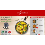 Lagostina Ingenio Natura Wok 26 Cm Con Manico Amovibile Premium