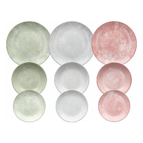 Tognana Servizio piatti Porcellana 18 pz PETRA Multicolor MC07018M201