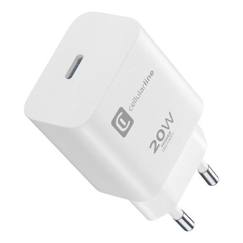 Caricabatterie POWER DELIVERY 20W Usb C Bianco ACHIPHUSBCPD20SMLW