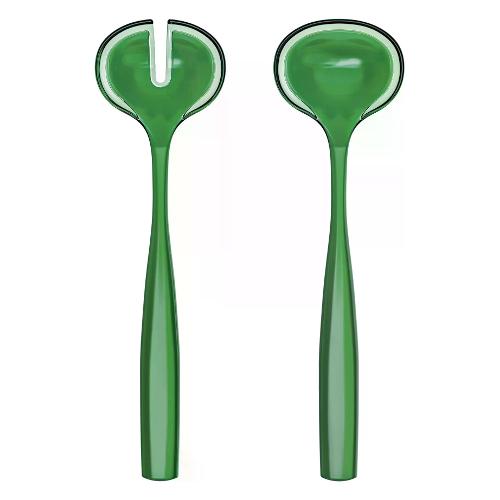 Guzzini Set posate insalata 2 pz Plastica (28cm) DOLCEVITA Smeraldo 29730169