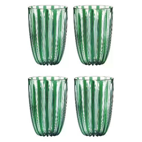 Guzzini Set bicchieri Acqua 4 pz (470ml) DOLCEVITA Smeraldo 12390069