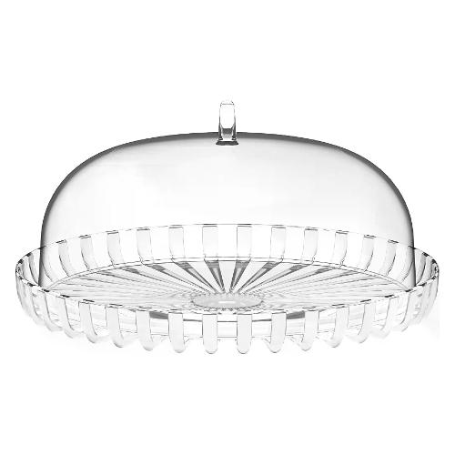 Pasabahce Porta Torta Con Coperchio Trasparente Vetro (26 X - Foto 2