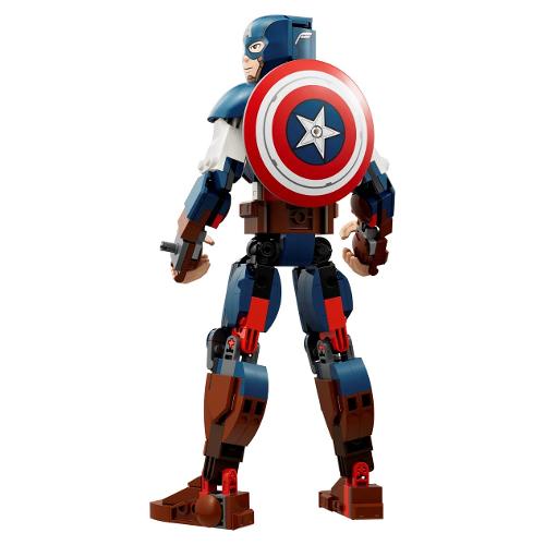LEGO Personaggio di Captain America ( 310 pz ) MARVEL SUPER HEROES 8a+ 76258
