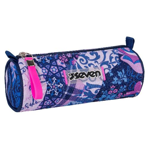 Seven Astuccio bustina (22x8,5x8cm) DOTCATTY GIRL Violet 300102379