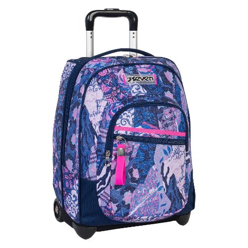 Seven Zaino trolley DOTCATTY GIRL - 35 L Violet 200102376