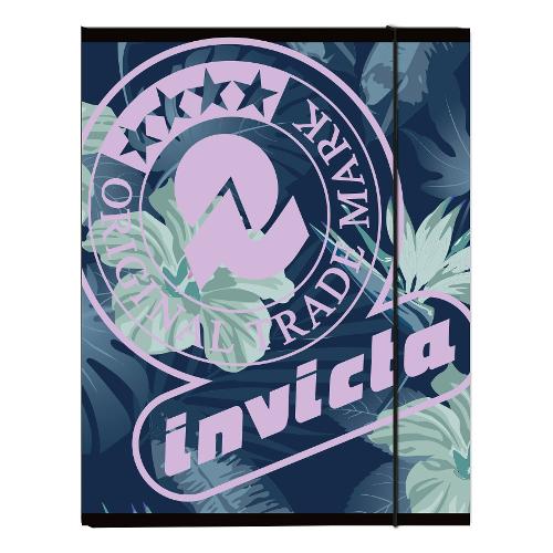 Invicta Cartellina 3 lembi con elastico (25x1x34 cm) 500602310