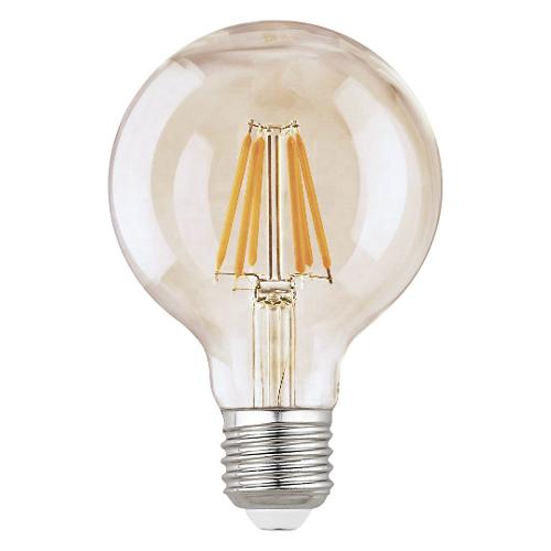 G.E.A. Luce Lampadina led globo E27 (12W) , luce calda GLA256V
