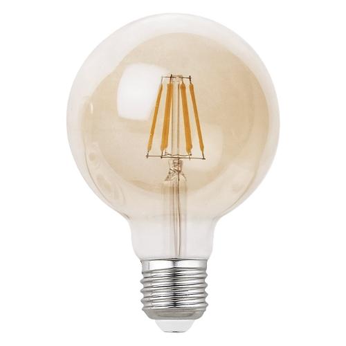 G.E.A. Luce Lampadina led globo E27 (12W) , luce calda GLA255V