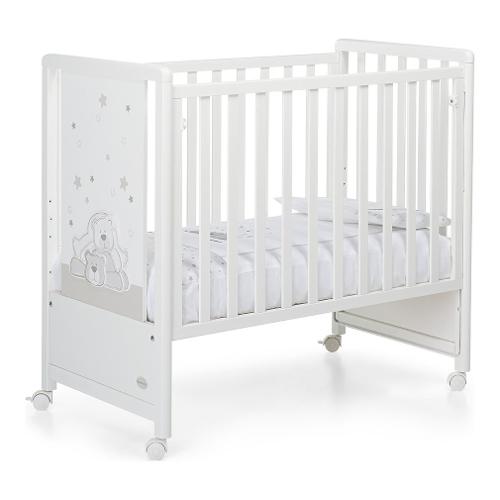 Foppapedretti Lettino infanzia PIKKOLETTO DOLCESTELLA (112x61x106cm) Bianco 9900182342