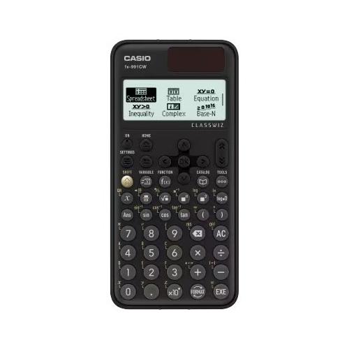 Casio Calcolatrice Scientifica FX SERIES ClassWiz Black FX 991CW W ET V