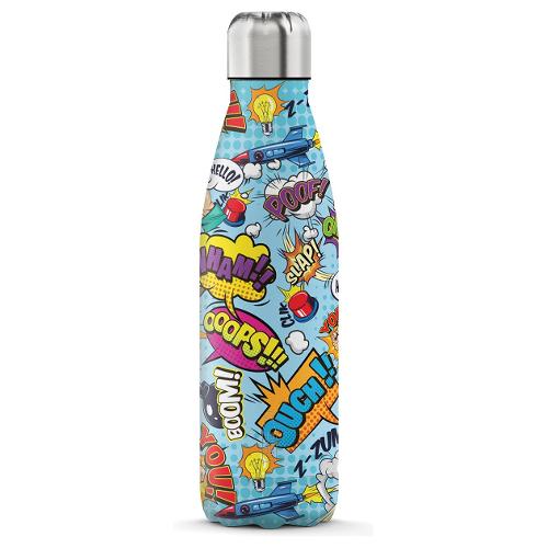 T Tex Bottiglia termica inox (500ml) Pop Art 21 Comic THE STEEL BOTTLE Multicolor