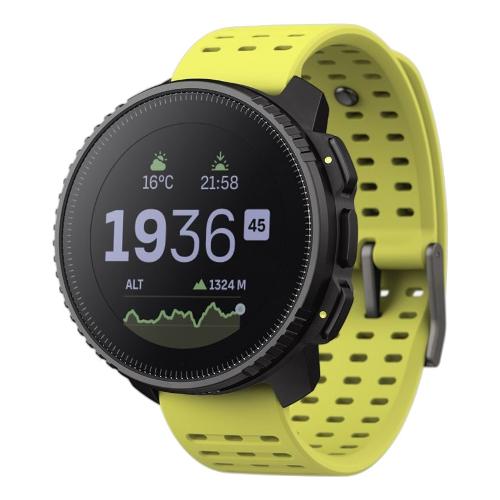 Suunto Smartwatch ( MIP ) ADVENTURE Vertical Black lime 49 mm SS050864000